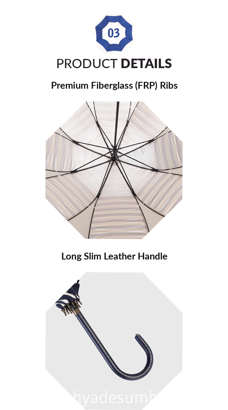 Lichtgewicht marine handleiding Open rechte paraplu Lightweight Navy Manual Open Straight Umbrella